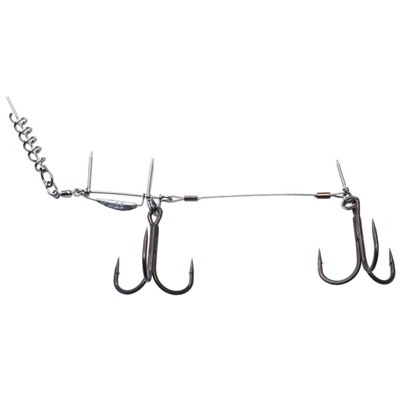 BB Trigger-21 Stinger Rig||1/0 / 2.5 g / 18-22 cm||2/0 / 2.5 g / 22-26 cm||3/0 / 2.5 g / 26-30 cm||4/0 / 2.5 g / 30+ cm