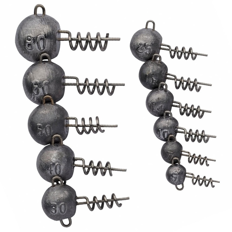 Fusion19 Screw-In Head|7.0 g|5.0 g|14.0 g|18.0 g|10.0 g|25.0 g|30.0 g|60.0 g|40.0 g|80.0 g|50.0 g