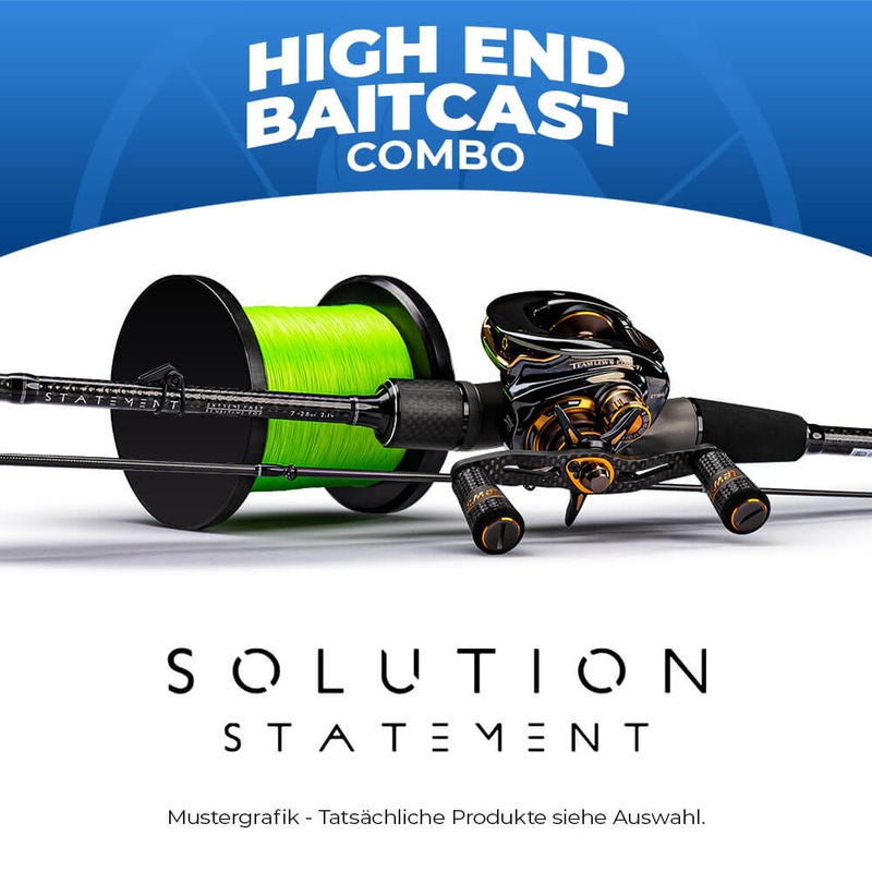 High End Baitcast Combo|240 cm / 10-45 g|210 cm / 7-28 g|230 cm / 25-80 g|195 cm / 15-55 g|6.0 kg|7.7 kg|9.2 kg