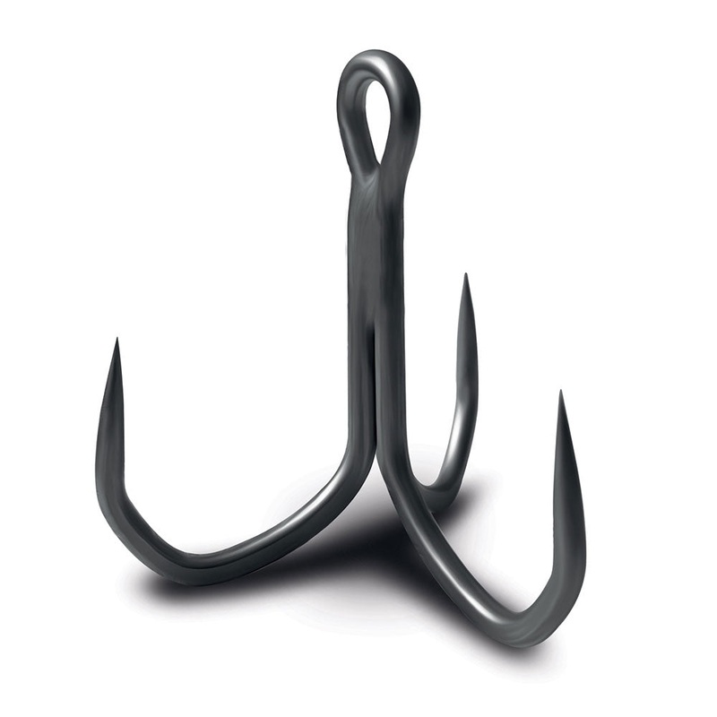 Kaptain 3x Strong Barbless Drillinge (7557BCT)