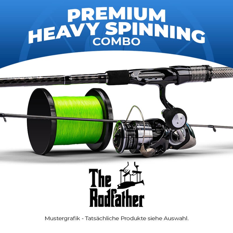 Premium Heavy Spinning Combo|862H / 259 cm |10-45 g|862XH / 259 cm |20-60 g|3000|4000-C|8.0 kg|9.0 kg|13.0 kg