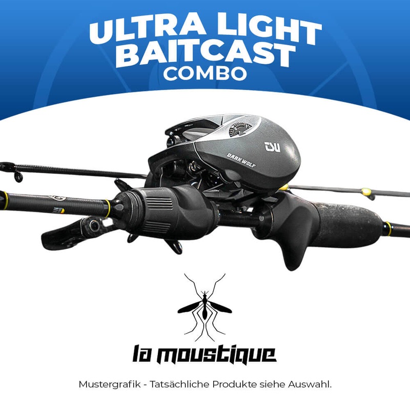 Ultra Light Baitcast Combo|198 cm / 2-10 g|198 cm / 4-14 g|LH|RH|5.5 kg|7.0 kg|8.6 kg