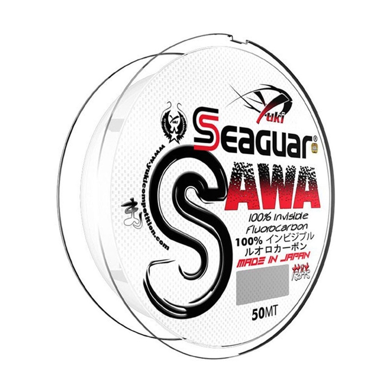 Yuki Sawa Fluorocarbon 50 m|0.20 mm |4.5 kg|0.26 mm |7.1 kg|0.30 mm |8.8 kg|0.35 mm |11.1 kg|0.40 mm |13.2 kg|0.52 mm |22.9 kg
