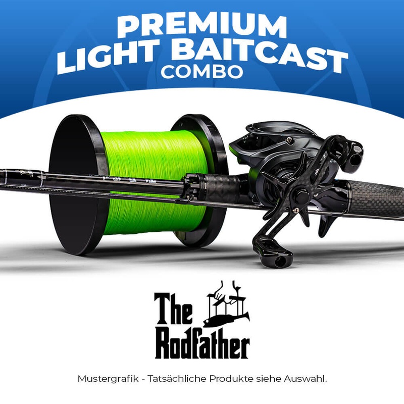 Premium Light Baitcast Combo|LH|RH|6.0 kg|7.7 kg