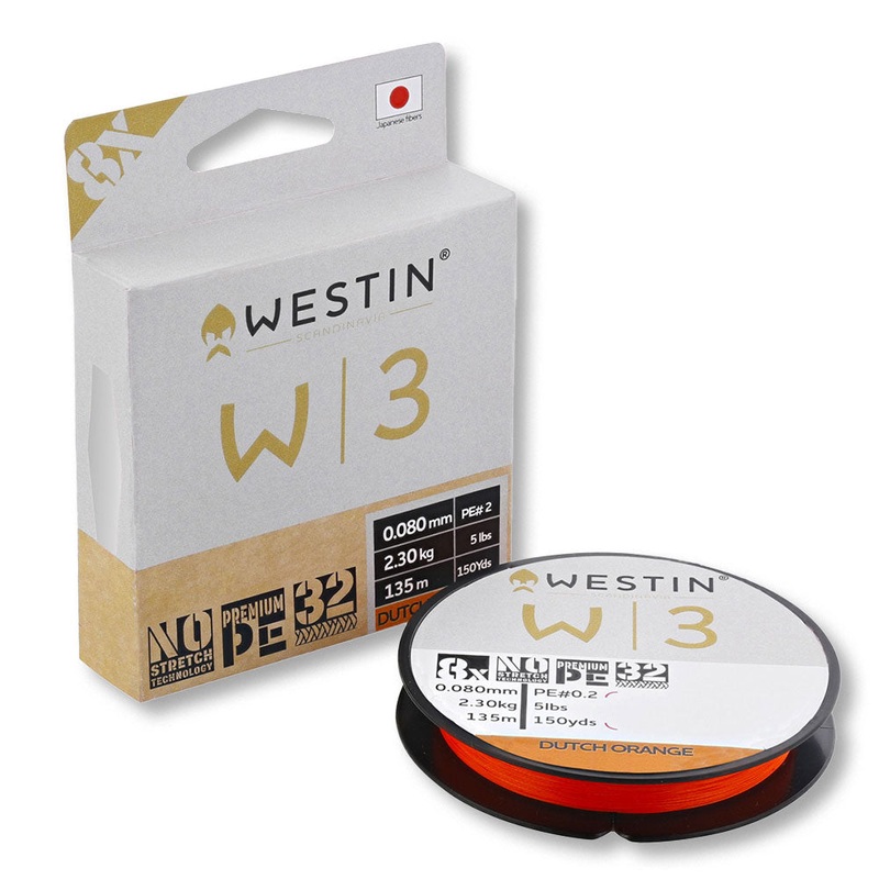 W3 8-Braid (Dutch Orange) / 135 m