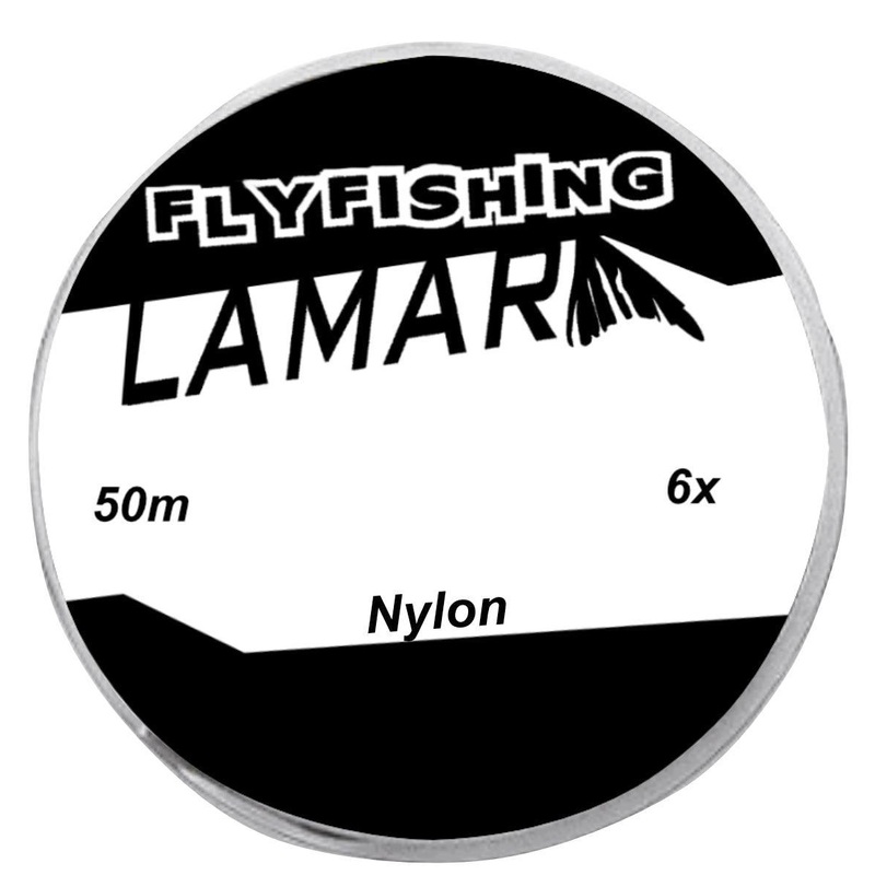 Nylon Tippets 50m | Lamar|0X – 50m|1X – 50m|2X – 50m|3X – 50m|4X – 50m|5X – 50m|6X – 50m|7x – 50m