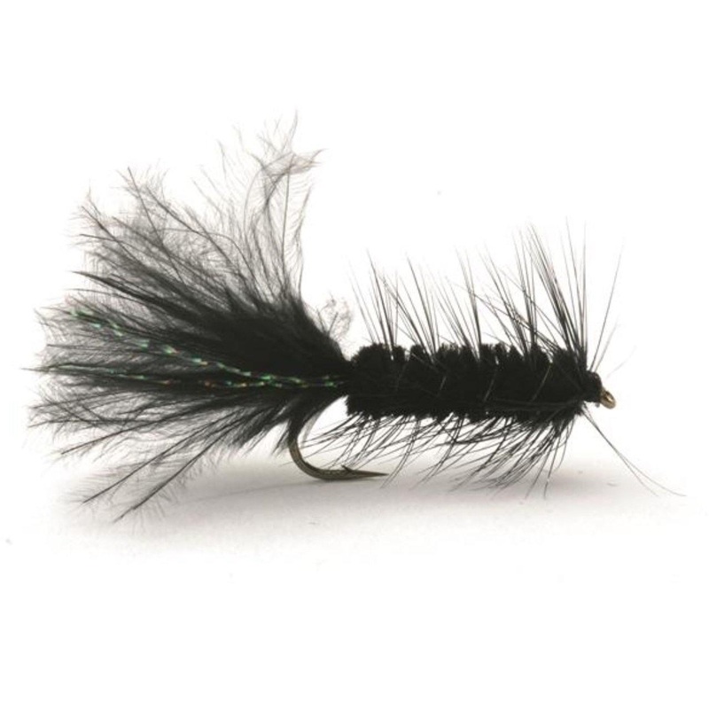 Woolly Bugger Svart|10|12