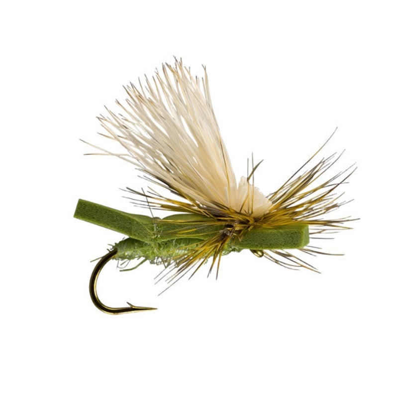 Foam Skater Fly Natural Olive | Trout-O-File