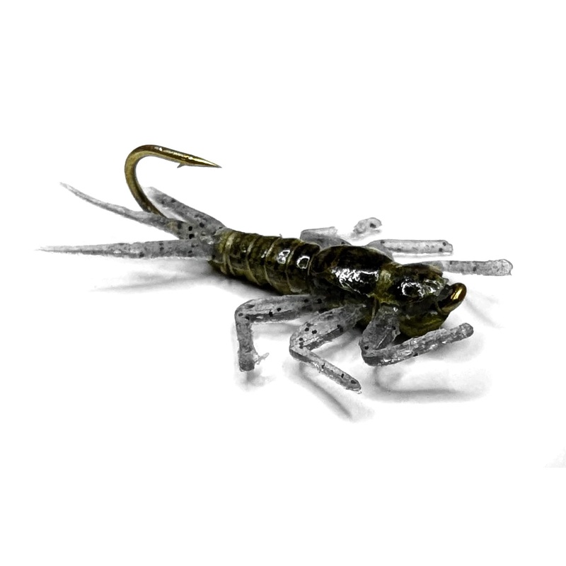 Vania | Mayfly Jig – Svart|10|12