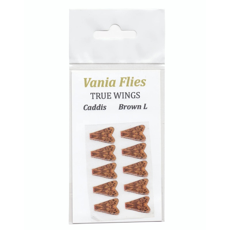 Vania True Wings Caddis Brun – Vinge