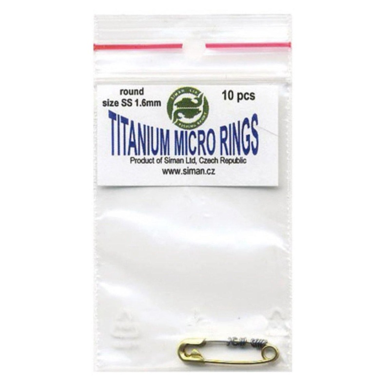 Microringar till tippets skarv Oval