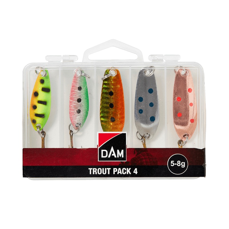 DAM | TROUT PACK 4 SLUKSETT 5-8G