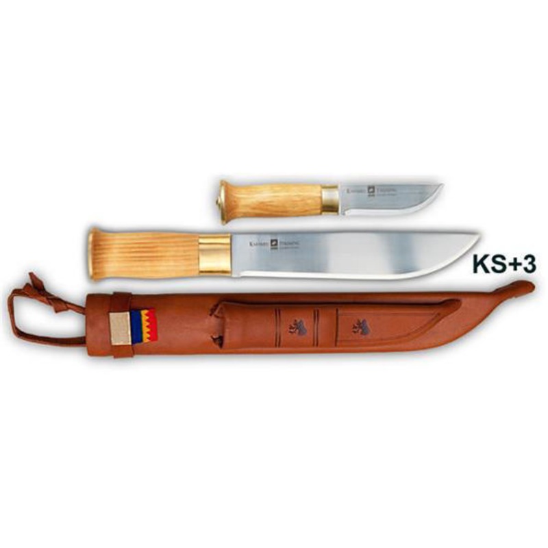 Samekniv KS+3 Dobbelkniv 2 kniver i 1 slire | Strmeng Knivsmed