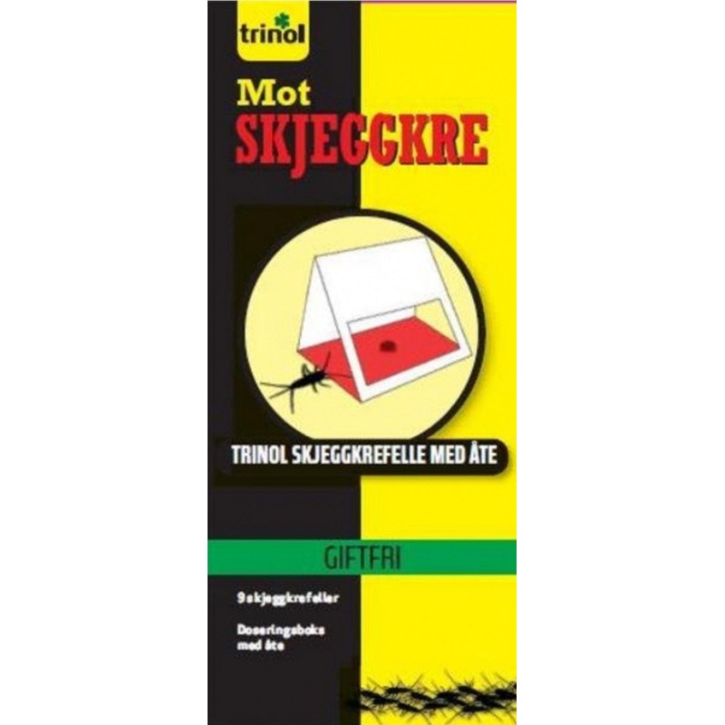 Skjeggkre felle med te Trinol