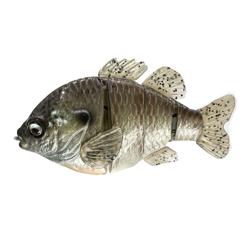 5 Acre Deluxe Swim Bait Clone|Natural Gill|Bright Gill|Red Ear|Custom Paint Job!