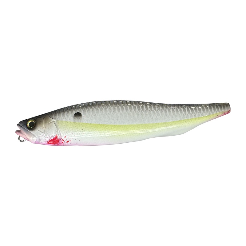 7 Megadog X Clone|Gizzard Shad|Threadfin|Emerald Herring|Blue Herring|Pearl|Golden Shiner|Blue Gill|Crappie|Perch|Custom Paint Job!|No Effects|Metal Foil Base (+ $25.00)|Holographic Foil Base (+ $25.00)|Bleeding Gills|Dirty Belly|Bleeding Tail