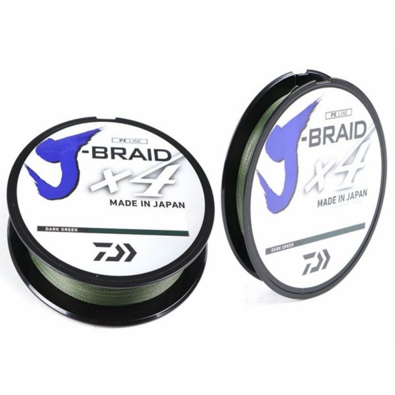 Daiwa J-Braid X4 Dark Green 135M | Braid Line