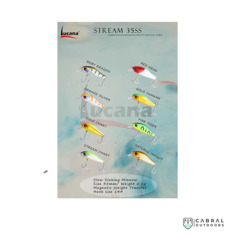 Lucana Stream 35SS | Size: 35mm | 2.2g