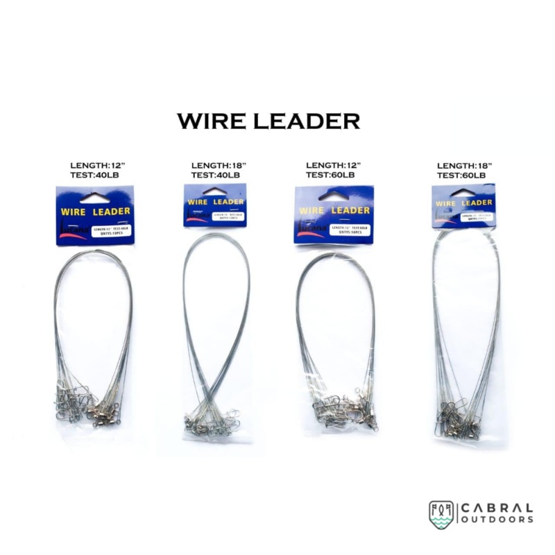 Lucana Wire Leader 12 & 18 | 10pcs/pkt
