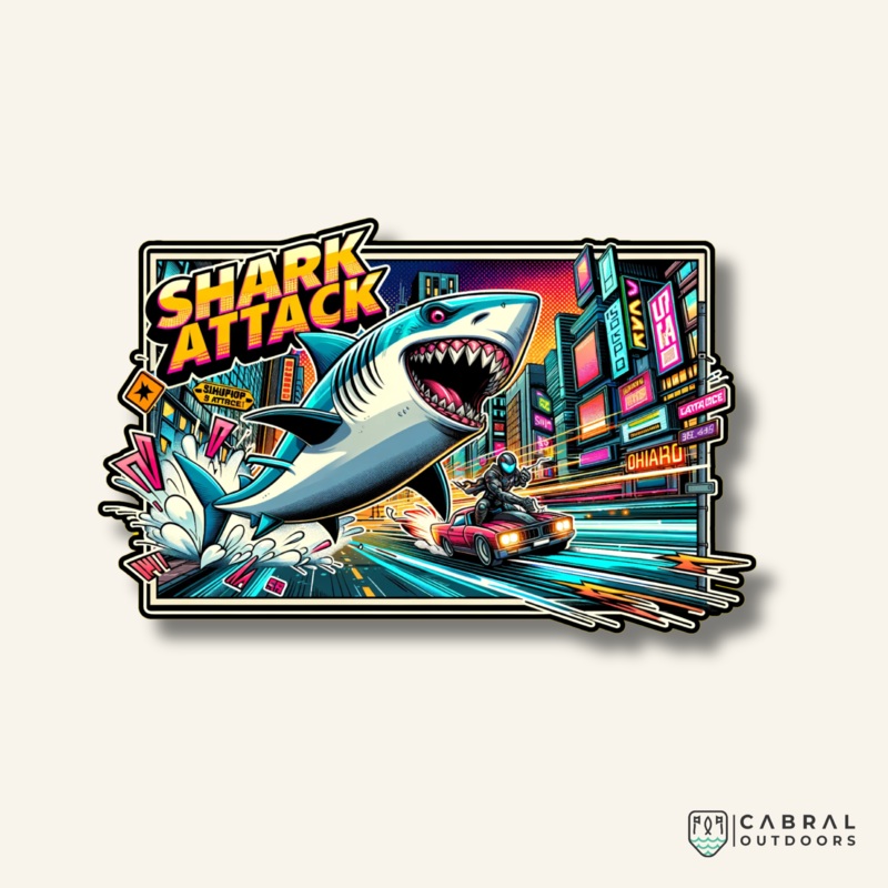 Shark Attack – Sticker