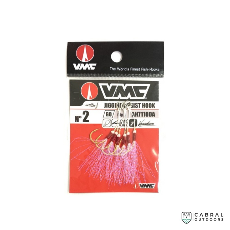 VMC Jigging Assist Hook AH7110DA | Size: 4-2/0 | 3pcs/pk