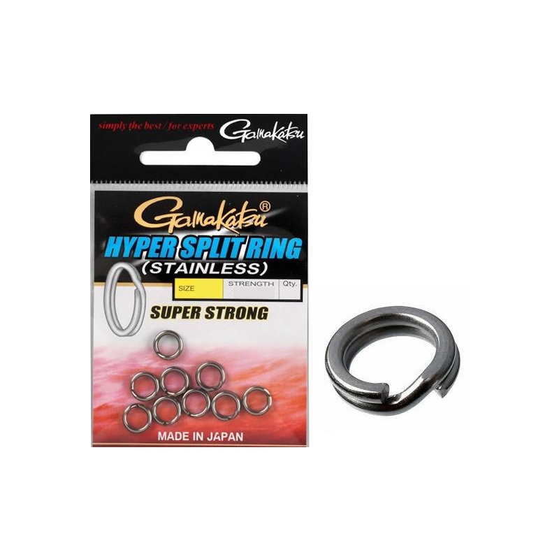Gamakatsu Hyper Split Ring||1||2||3||4||5||6||7||8