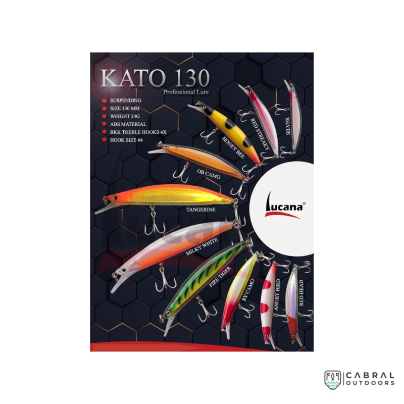 Lucana Kato 130 Hard Lure | 21-24g | 1pcs/pkt