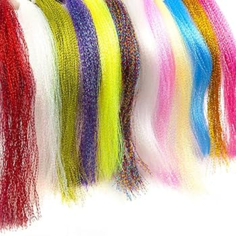 Multicolor Nylon Tinsels for Fishing | Fly Tying