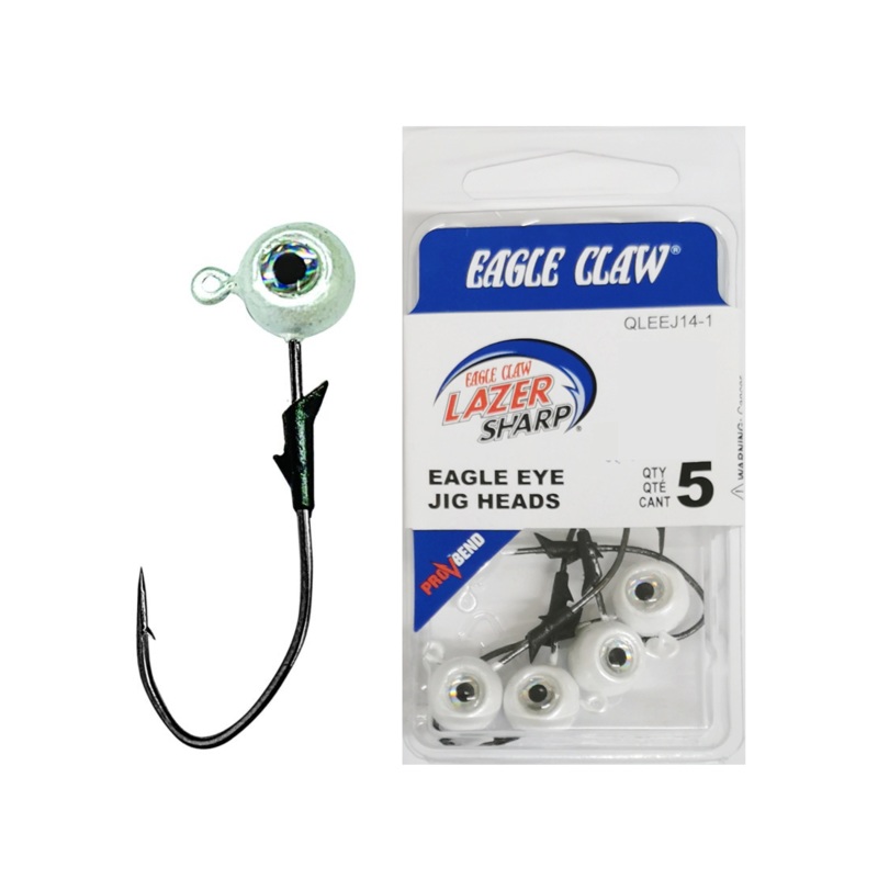 Eagle Claw Eagle Eye Pearl Jig Heads