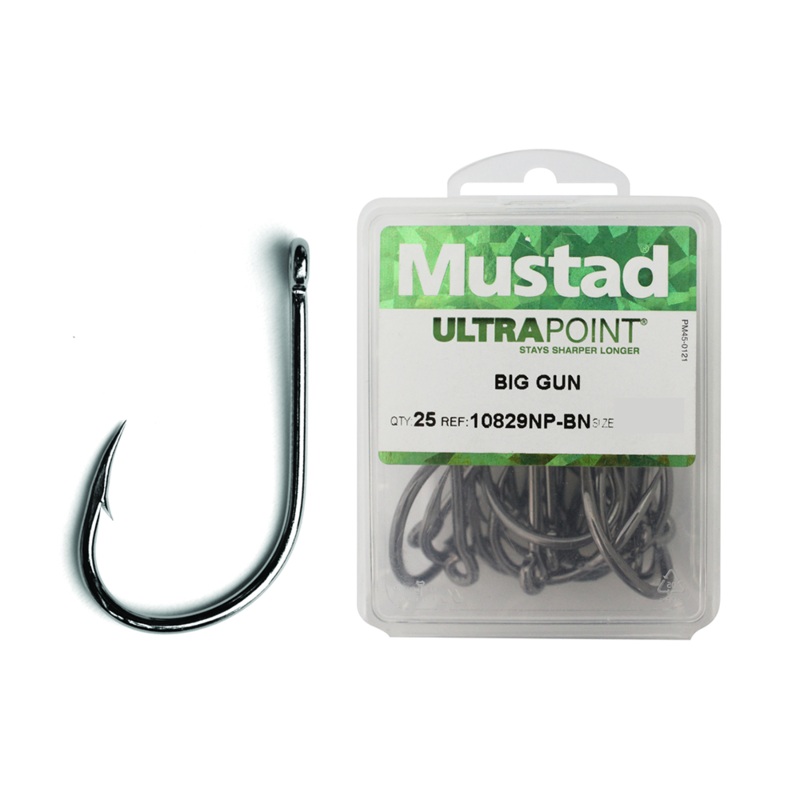 Mustad 10829 Big Gun Hooks (Box of 25)