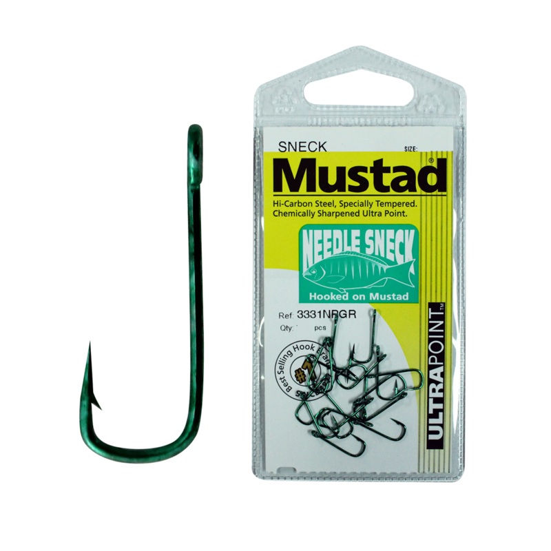 Mustad Needle Sneck Hooks Pre Pack