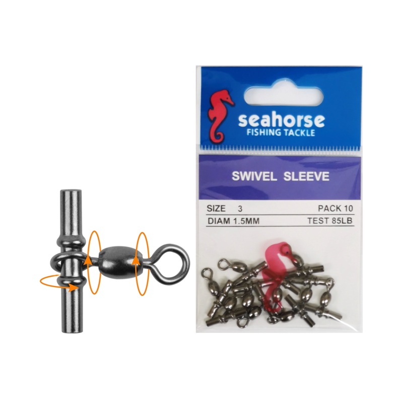 Seahorse Swivel Sleeve|1.5mm|1.9mm|2.3mm