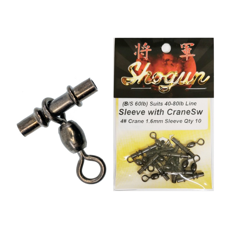 Shogun Black Sleeve with Crane Swivel