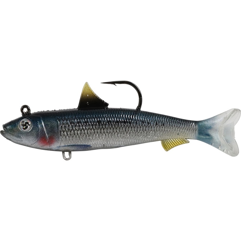 Atomic Real Baitz Soft Swimbait Lure Blue Pilchard