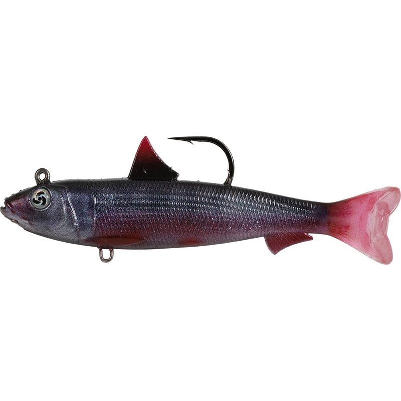 Atomic Real Baitz Soft Swimbait Lure Red Bait