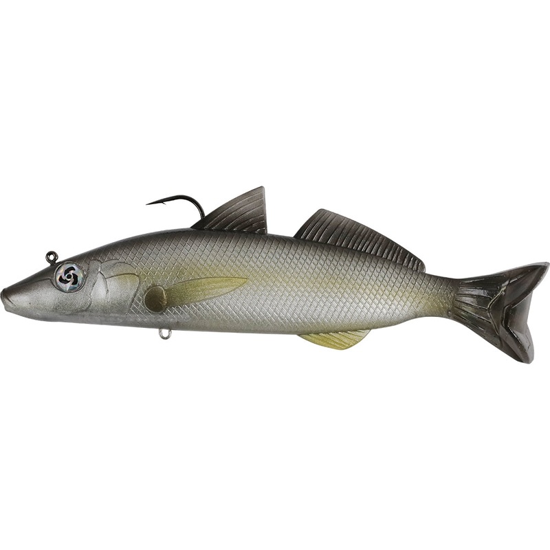 Atomic Real Baitz Soft Swimbait Lure Sand Whiting 200mm