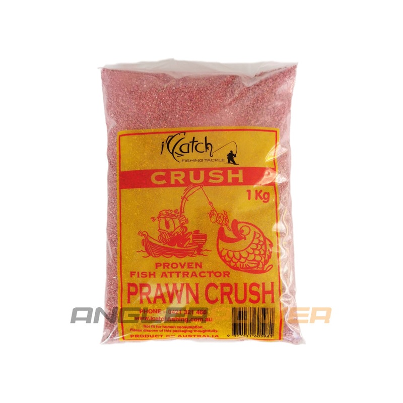 iCatch Burley Red Prawn Crush 1kg (PICKUP ONLY)
