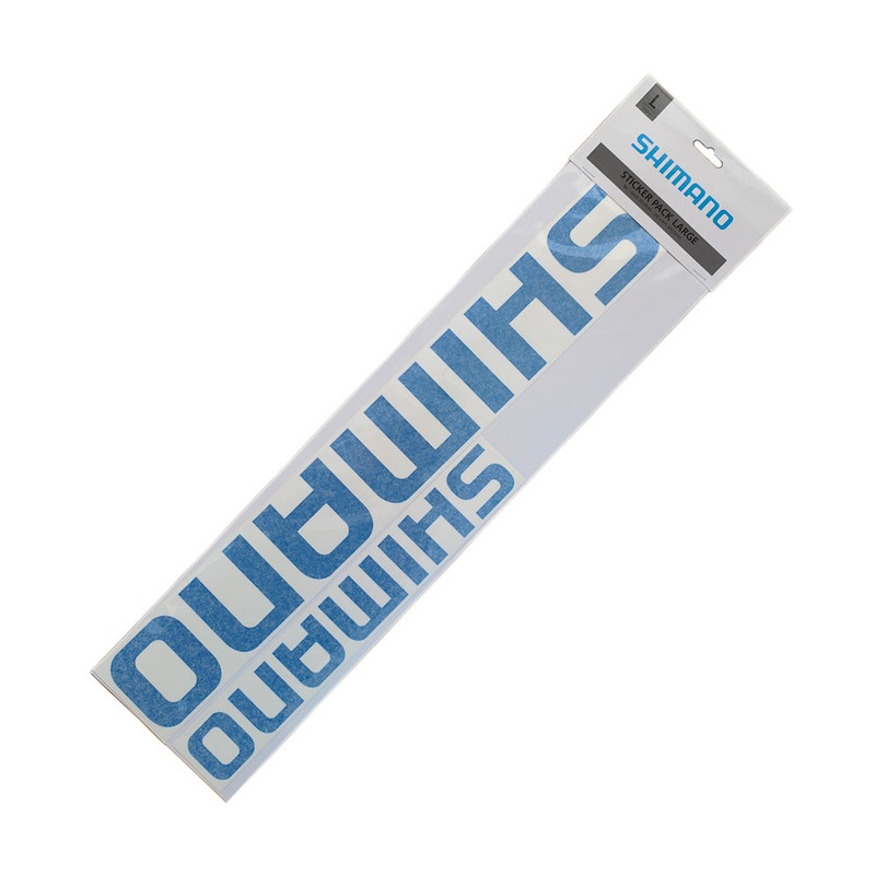 Shimano Vinyl Sticker Pack 4pc (2 x Large / 2 x Small)